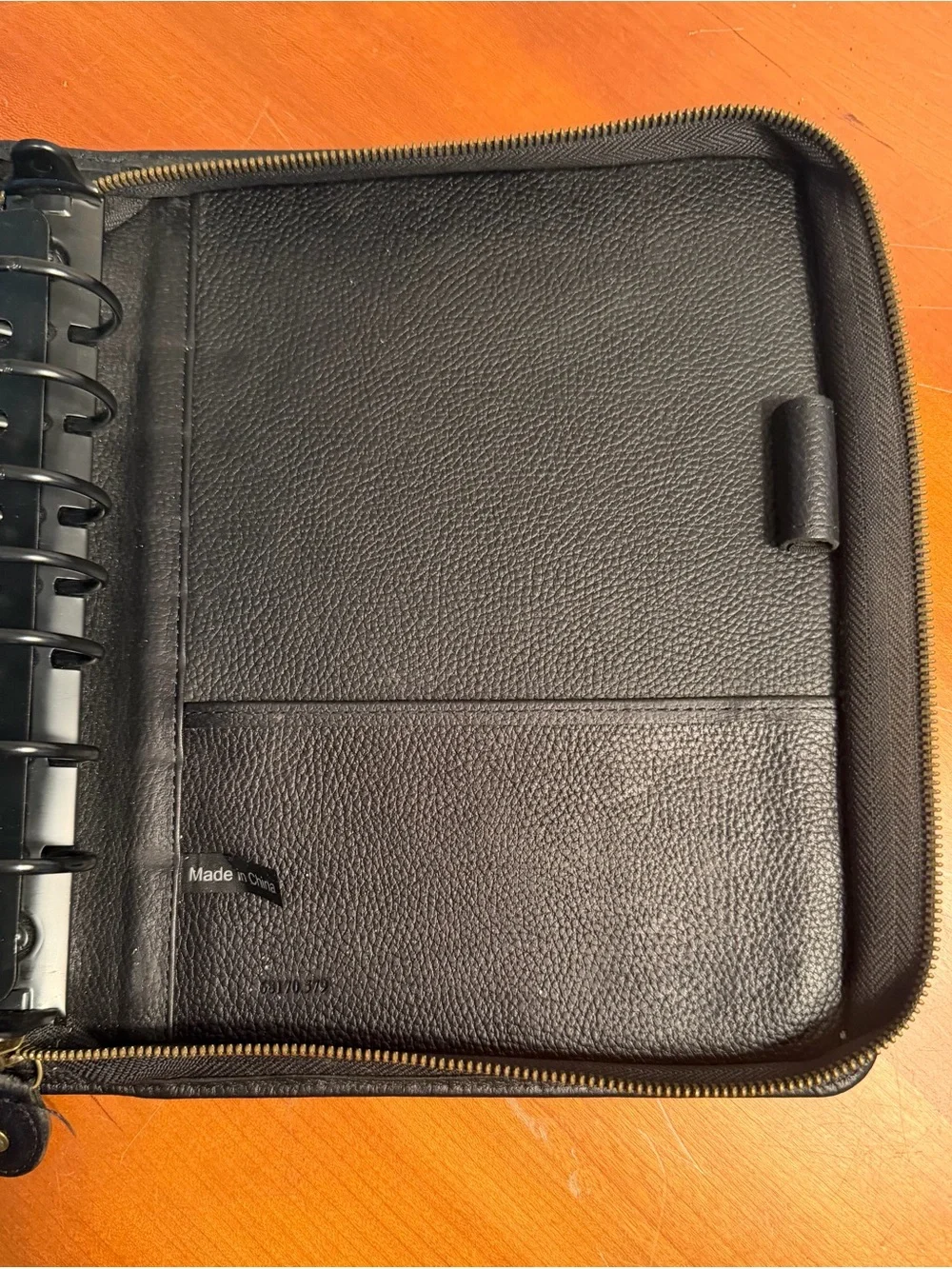 Franklin Planner TYLER Classic 7 Ring Pebbled Leather Binder